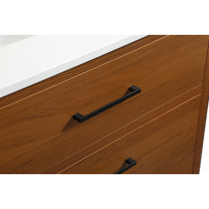 Elegant Bathroom Vanity - Teak (VF41030MTK-BS)
