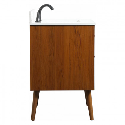 Elegant Bathroom Vanity - Teak (VF41030MTK-BS)