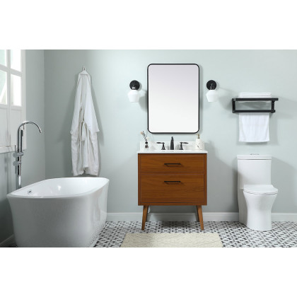 Elegant Bathroom Vanity - Teak (VF41030MTK-BS)
