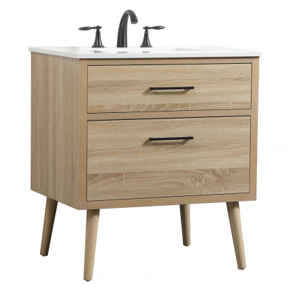 Elegant Bathroom Vanity - Mango Wood (VF41030MW)