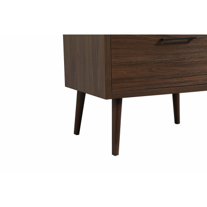 Elegant Bathroom Vanity - Walnut (VF41030MWT-BS)