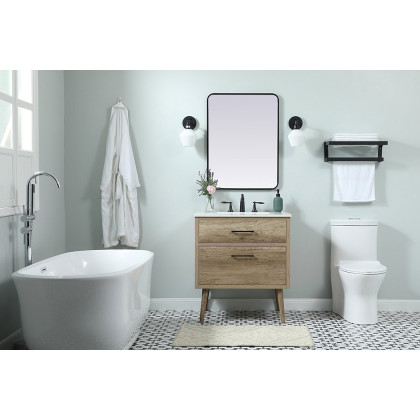 Elegant Bathroom Vanity - Natural Oak (VF41030NT)