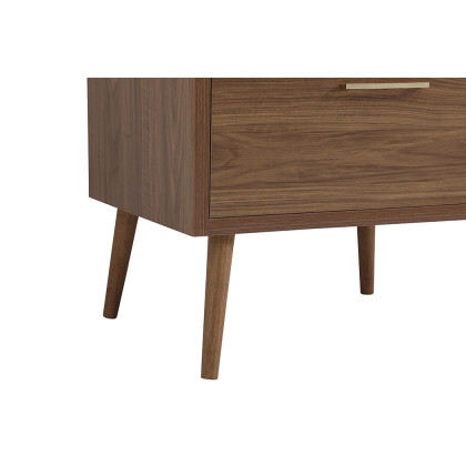 Elegant Bathroom Vanity - Walnut Brown (VF41030WB-BS)