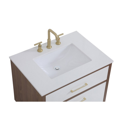 Elegant Bathroom Vanity - White (VF41030WH)