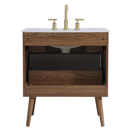 Elegant Bathroom Vanity - White (VF41030WH)