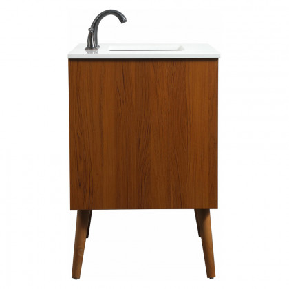 Elegant Bathroom Vanity - Teak (VF41036MTK)