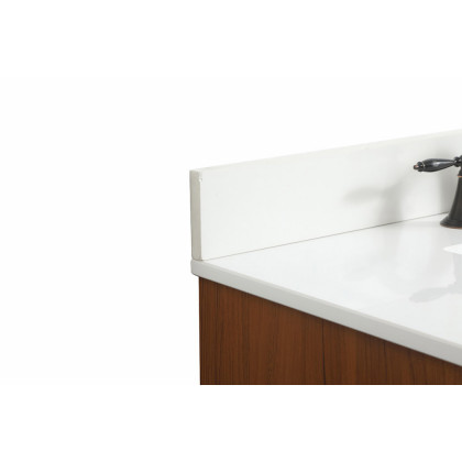 Elegant Bathroom Vanity - Teak (VF41036MTK-BS)