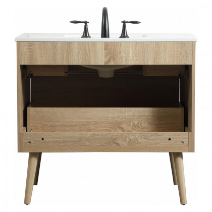 Elegant Bathroom Vanity - Mango Wood (VF41036MW)