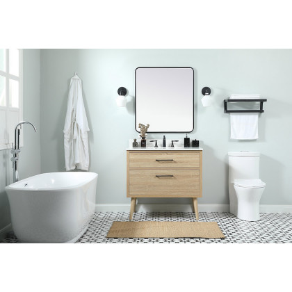 Elegant Bathroom Vanity - Mango Wood (VF41036MW-BS)