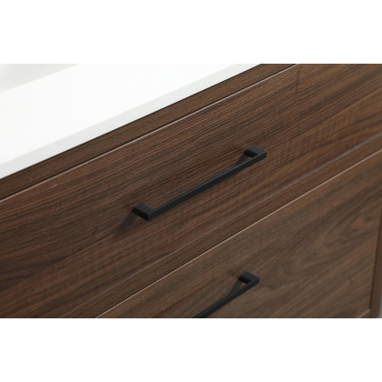 Elegant Bathroom Vanity - Walnut (VF41036MWT)