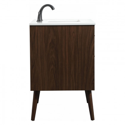 Elegant Bathroom Vanity - Walnut (VF41036MWT)