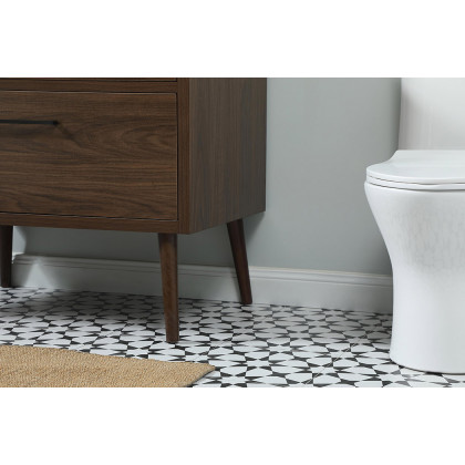 Elegant Bathroom Vanity - Walnut (VF41036MWT)