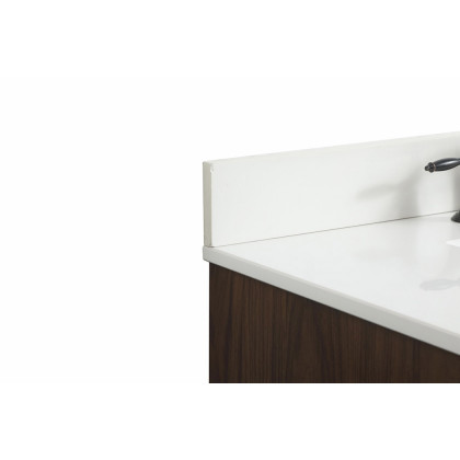 Elegant Bathroom Vanity - Walnut (VF41036MWT-BS)