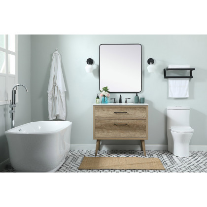 Elegant Bathroom Vanity - Natural Oak (VF41036NT)
