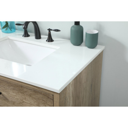 Elegant Bathroom Vanity - Natural Oak (VF41036NT)