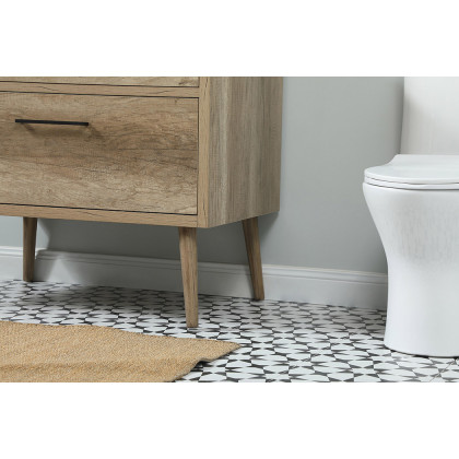Elegant Bathroom Vanity - Natural Oak (VF41036NT)