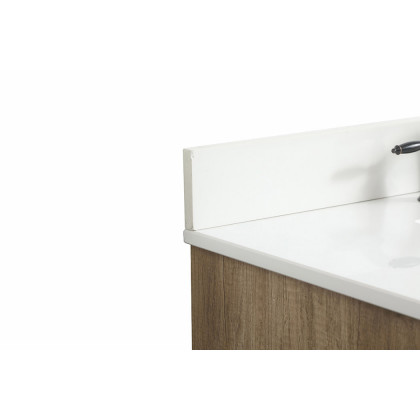 Elegant Bathroom Vanity - Natural Oak (VF41036NT-BS)