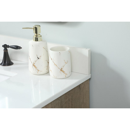 Elegant Bathroom Vanity - Natural Oak (VF41036NT-BS)