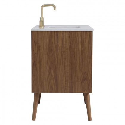Elegant Bathroom Vanity - Walnut Brown (VF41036WB)