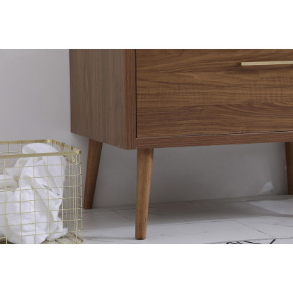 Elegant Bathroom Vanity - Walnut Brown (VF41036WB)