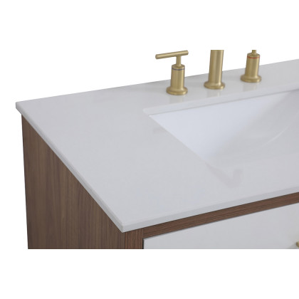 Elegant Bathroom Vanity - White (VF41036WH)