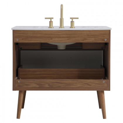 Elegant Bathroom Vanity - White (VF41036WH)