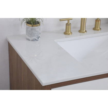 Elegant Bathroom Vanity - White (VF41036WH)
