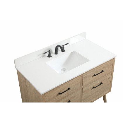 Elegant Bathroom Vanity - Mango Wood (VF41042MW-BS)