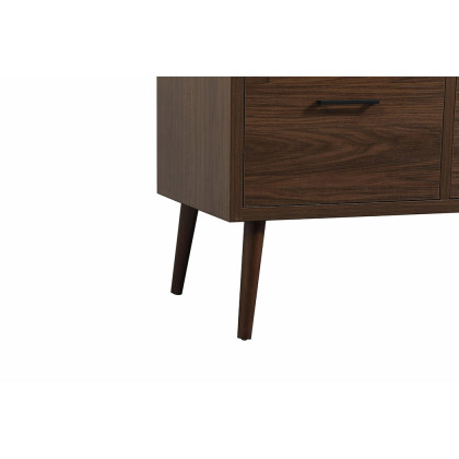 Elegant Bathroom Vanity - Walnut (VF41042MWT)