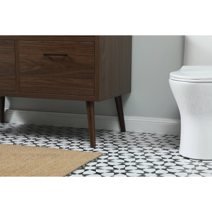 Elegant Bathroom Vanity - Walnut (VF41042MWT)