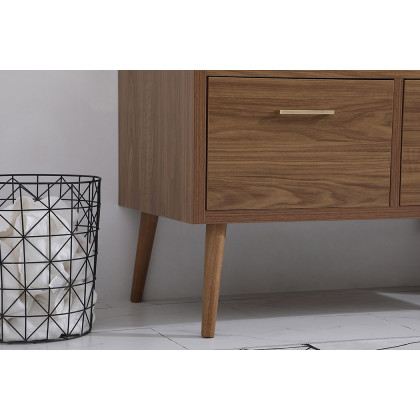 Elegant Bathroom Vanity - Walnut Brown (VF41042WB)