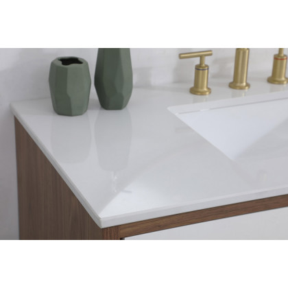 Elegant Bathroom Vanity - White (VF41042WH)