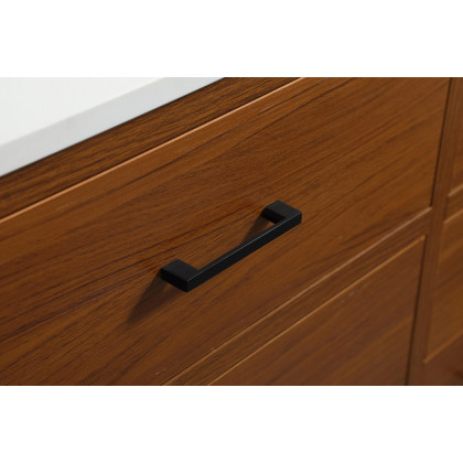 Elegant Bathroom Vanity - Teak (VF41048MTK-BS)
