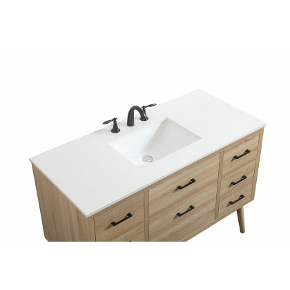 Elegant Bathroom Vanity - Mango Wood (VF41048MW)