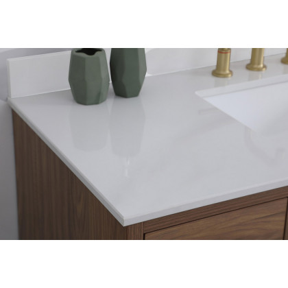 Elegant Bathroom Vanity - Walnut Brown (VF41048WB-BS)