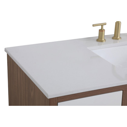 Elegant Bathroom Vanity - White (VF41048WH)