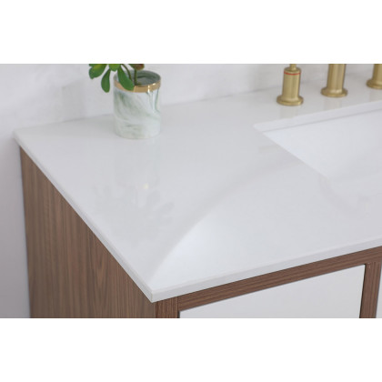 Elegant Bathroom Vanity - White (VF41048WH)