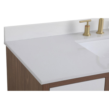 Elegant Bathroom Vanity - White (VF41048WH-BS)