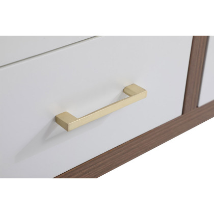 Elegant Bathroom Vanity - White (VF41048WH-BS)