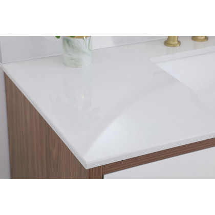 Elegant Bathroom Vanity - White (VF41048WH-BS)
