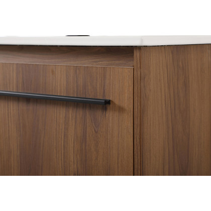 Elegant Bathroom Vanity - Walnut Brown, L 40" (VF42040WB)
