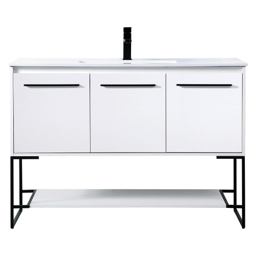 Elegant Bathroom Vanity - White (VF42048WH)