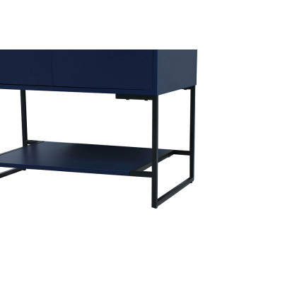 Elegant Bathroom Vanity - Blue (VF42530MBL)