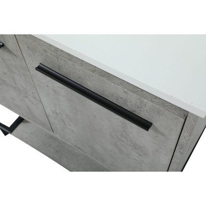 Elegant Bathroom Vanity - Concrete Gray (VF42530MCG)