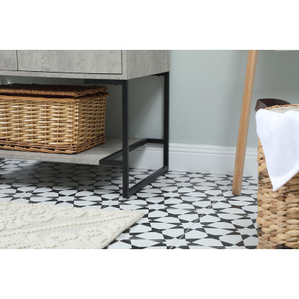 Elegant Bathroom Vanity - Concrete Gray (VF42530MCG)