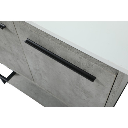 Elegant Bathroom Vanity - Concrete Gray (VF42530MCG-BS)
