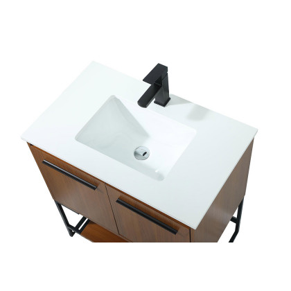 Elegant Bathroom Vanity - Teak (VF42530MTK)