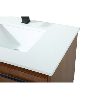 Elegant Bathroom Vanity - Teak (VF42530MTK)