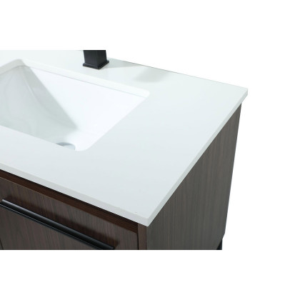 Elegant Bathroom Vanity - Walnut (VF42530MWT)