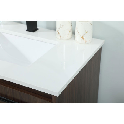 Elegant Bathroom Vanity - Walnut (VF42530MWT)